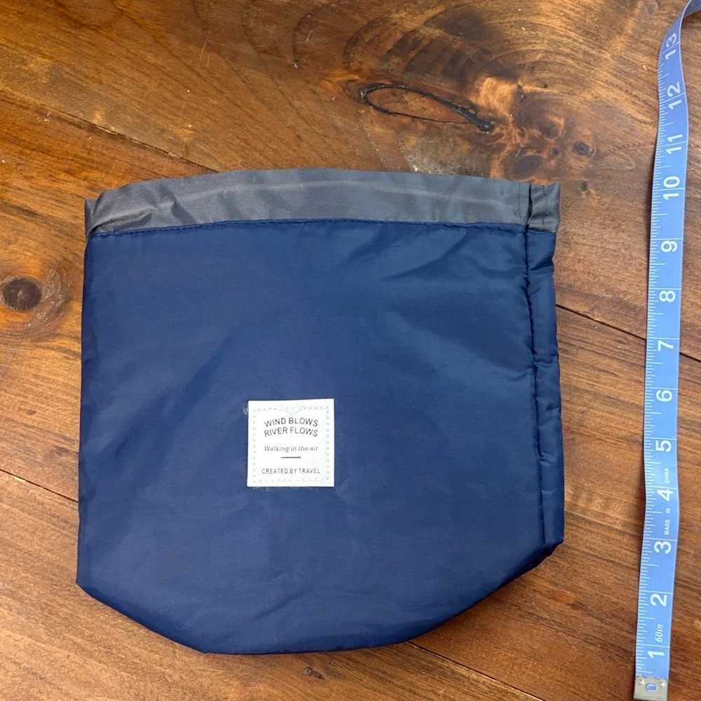 Blue Travel Pouch